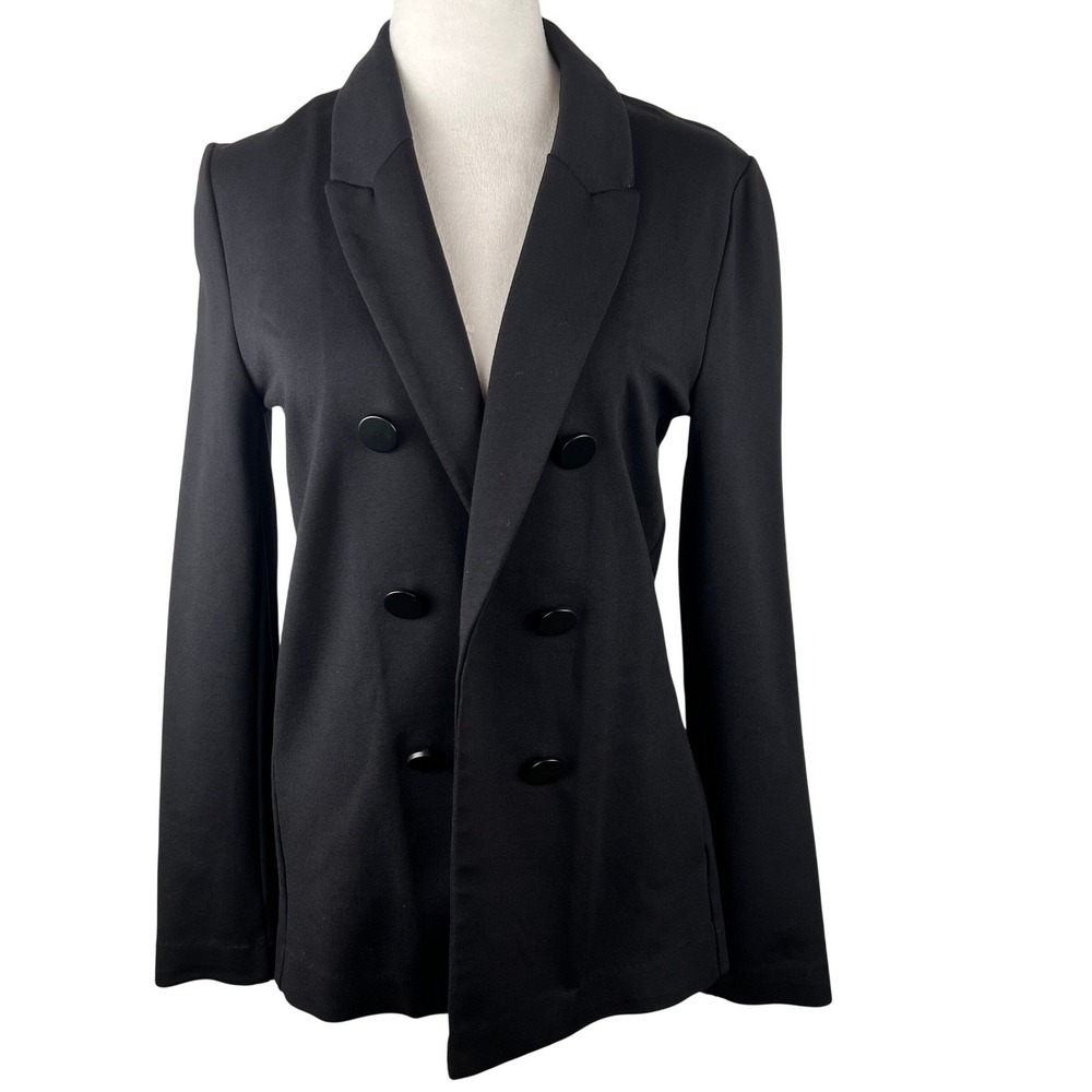 Worthington Womens Dark Navy Blazer Size XS Workwear Office Chic Polished Preppy